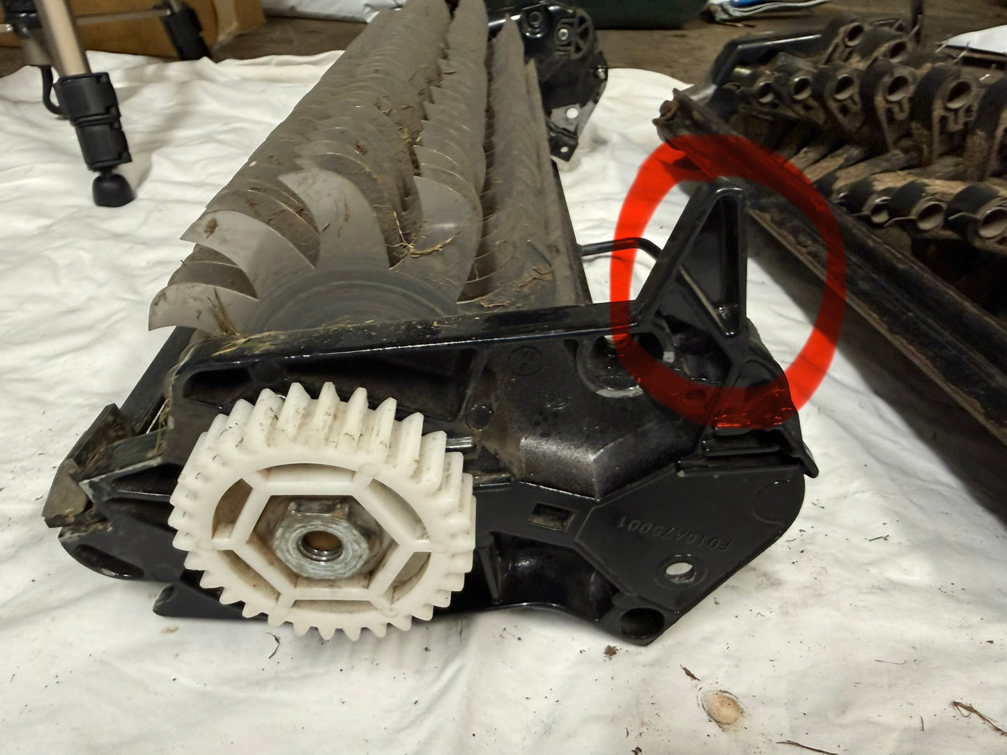 Allett Cartridge Scarifier to Verticutter Conversion